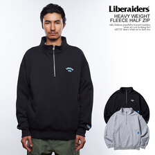 Liberaiders HEAVY WEIGHT FLEECE HALF ZIP 753082303画像