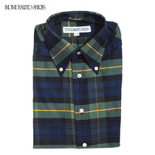 INDIVIDUALIZED SHIRTS L/S STANDARD FIT B.D. TARTAN OXFORD SHIRTS gordon modern画像