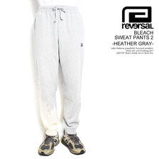 reversal BLEACH SWEAT PANTS 2 -HEATHER GRAY- RV23AW407G画像