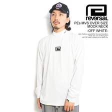 reversal PEs MVS OVER SIZE MOCK NECK -OFF WHITE- RV23AW152W画像