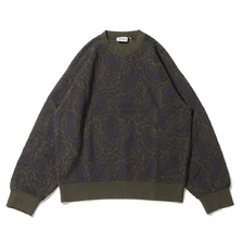 Carhartt PAISLEY SWEATSHIRT Paisley Print, Plant I032431画像