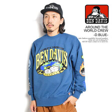 BEN DAVIS AROUND THE WORLD CREW C-23780049画像