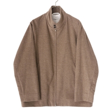 ATON CASHMERE FLEECE HARRINGTON JACKET JKAGSW0402画像