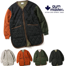 gym master キルティングワッフルロングコート G221715画像