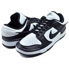 NIKE WMNS DUNK LOW TWIST black/white-blk DZ2794-001画像