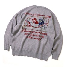 gym master ジャガードニット GOODDAY クルーネック G221769画像