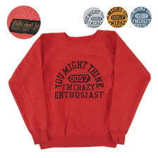 FULLCOUNT Raglan Sleeve College Sweatshirts &ldquo;YOU MIGHT THINK&rdquo; 3765-3画像