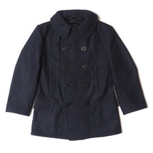 WAREHOUSE Lot 2205 1920'S WW1 STYLE U.S.NAVY 13STARS PEA COAT ウールメルトン画像