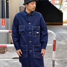 TCB jeans Tabby's Coat Denim Chacoal grey wefts画像