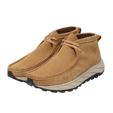 Clarks Wallabee Eden DARK SAND SUEDE 26173319画像