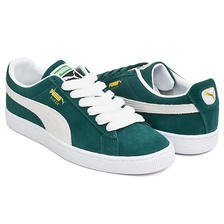 PUMA SUEDE CLASSIC XXI MALACHITE / PUMA WHITE 374915-89画像