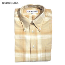 INDIVIDUALIZED SHIRTS L/S STANDARD FIT B.D. 11oz HEAVY FLANNEL PLAID SHIRTS gold画像
