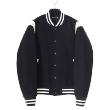 MINEDENIM Wool Meiton & Leather Studium Jamper 2310-9004画像