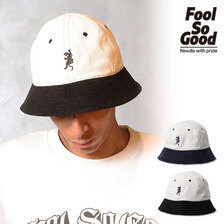 Fool So Good BLACK PANTHER CORDUROY 2TONE TENNIS HAT画像