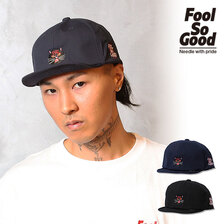 Fool So Good BLACK CAT CORDURA CHINO BALL CAP画像