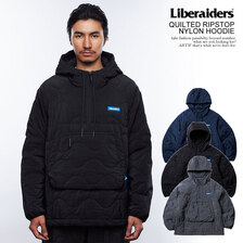Liberaiders QUILTED RIPSTOP NYLON HOODIE 753012303画像