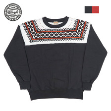 Whitesville SNOW PATTERN SWEAT SHIRT WV69266画像