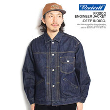 RADIALL FRISCO - ENGINEER JACKET -DEEP INDIGO- RAD-23AW-JK001-01画像