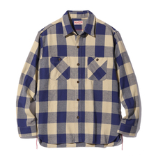 SUGAR CANE TWILL CHECK WORK SHIRT SC29147画像