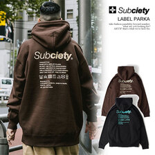 Subciety LABEL PARKA 105-31543画像