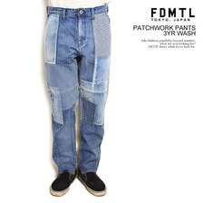 FDMTL PATCHWORK PANTS 3YR WASH FA23PN31U画像