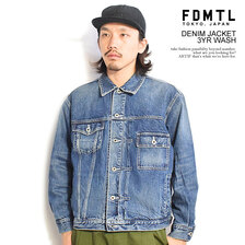 FDMTL DENIM JACKET 3YR WASH FA23JK43U画像