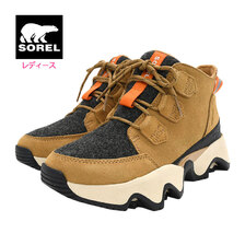 SOREL KINETIC IMPACT CARIBOU WP Tawny Buff/Black NL5039-253画像
