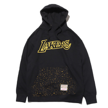 Mitchell & Ness NBA SPECKLE NEP HOODIE LAKERS BMPHDP22267-LAL画像