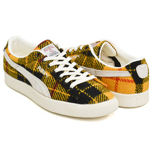 PUMA SUEDE VTG HARRIS TWEED FROSTED IVORY - YELLOW 393219-02画像