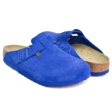 BIRKENSTOCK BOSTON ULTRA BLUE / SUEDE LEATHER REGULAR 1022556画像