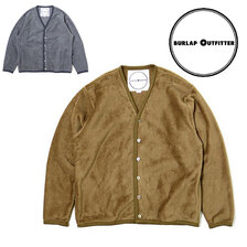 BURLAP OUTFITTER SOLID FLEECE CARDIGAN BO030075画像