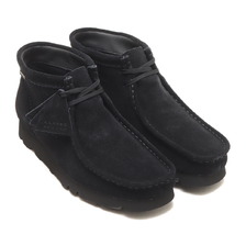 Clarks WallabeeBT GTX Black Sde BLACK 26173318画像