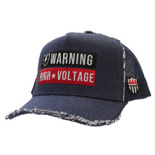 YOSHINORI KOTAKE WARNING WAPPEN MESH CAP INDIGO画像