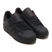 adidas SUPERSTAR XLG atmos COREBLACK/GOLDMETALLIC/RED IF6290画像