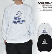DOUBLE STEAL Basket Doubz Crew Sweat 934-15017画像