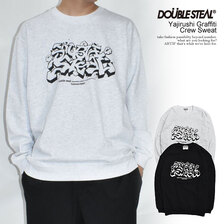 DOUBLE STEAL Yajirushi Graffiti Crew Sweat 934-15016画像