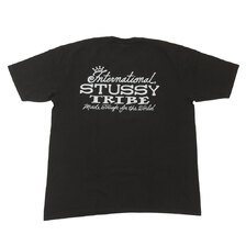 STUSSY IST PIG.DYED TEE BLACK画像