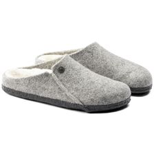 BIRKENSTOCK ZERMATT SHEARLING FELT REGULAR Light Grey 1015092画像