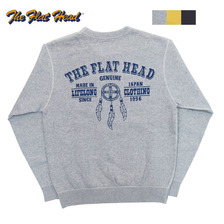 THE FLAT HEAD SWEAT SHIRT - LIFELONG CLOTHING FN-SWC-215画像