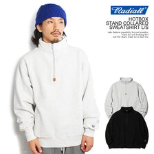RADIALL HOTBOX - STAND COLLARED SWEATSHIRT L/S RAD-23AW-CUT012画像
