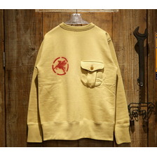 FREEWHEELERS POCKET SWEAT SHIRT "PUMP JOCKEY" 2334005画像