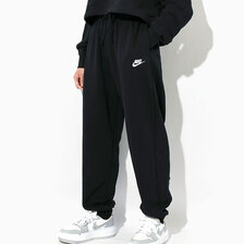 NIKE Womens Club Fleece MR OS Pant Black DQ5801-010画像