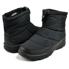 THE NORTH FACE NUPTSE BOOTIE WP VII SHORT FIREFLY BLACK/TNF BLACK NF52273-FK画像