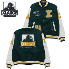X-LARGE OG LOGO VARSITY JACKET [101234021009画像