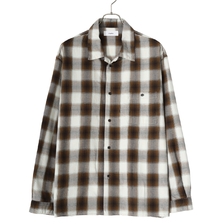 marka CHECK SHIRT - organic cotton cupra check - M23D-05SH01C画像