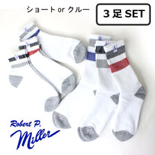 Miller ラインソックス 3足セット 342C画像