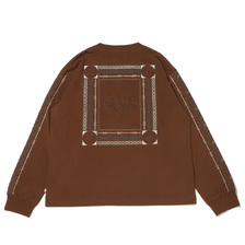 HONOR THE GIFT HTG PATTERN L/S BROWN HTG230447画像