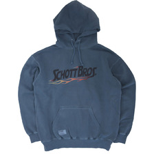 Schott HOODED SWEAT FIRE SCRIPT 7823231002画像