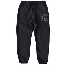 COLIMBO HUNTING GOODS ロックシャックスウェットパンツ ステンシルプリント(ブラック) ZY-0445画像