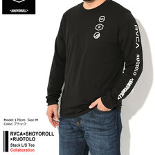 RVCA &times; SHOYOROLL &times; RUOTOLO Stack L/S Tee BD042-057画像